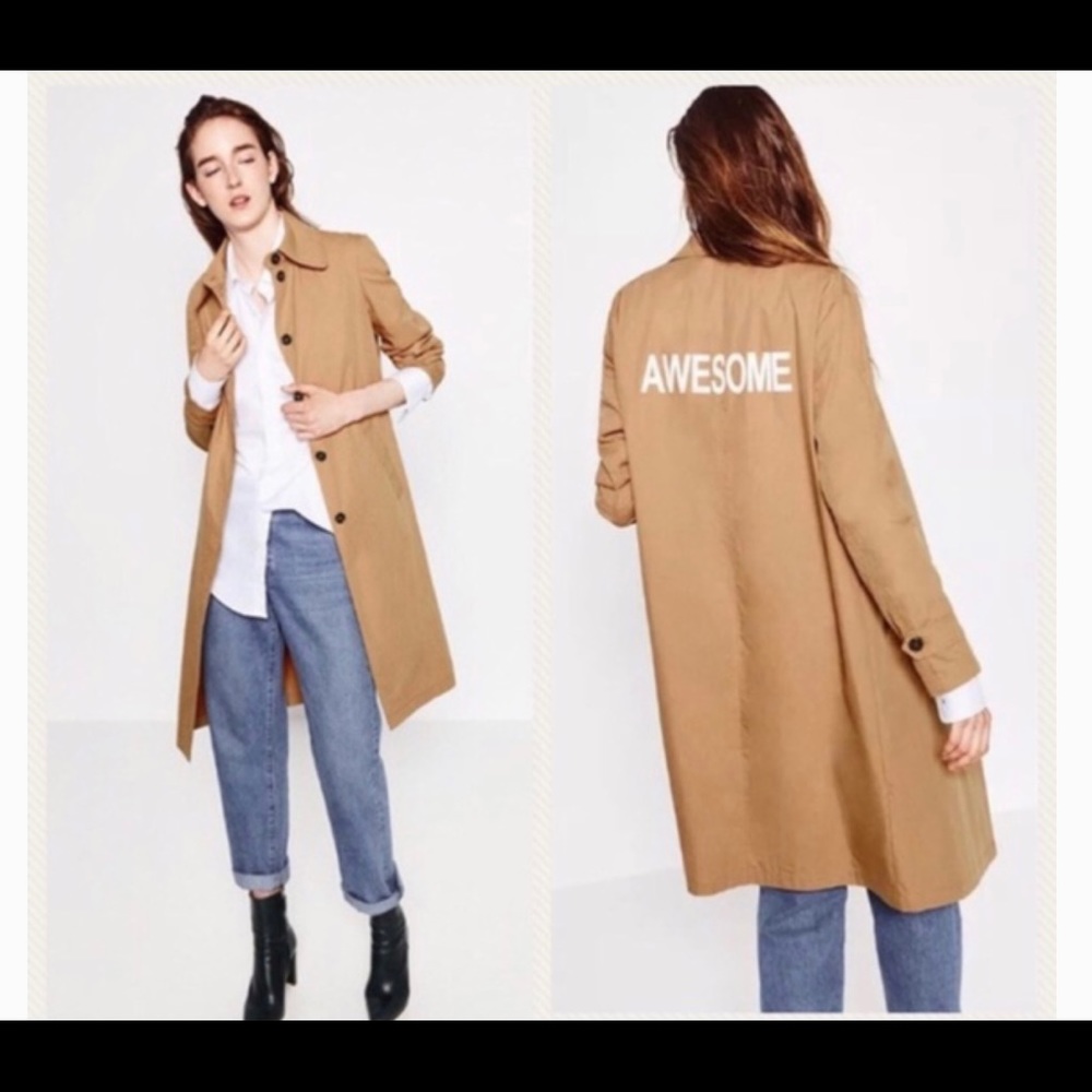 COPY - Zara “Awesome” trench coat